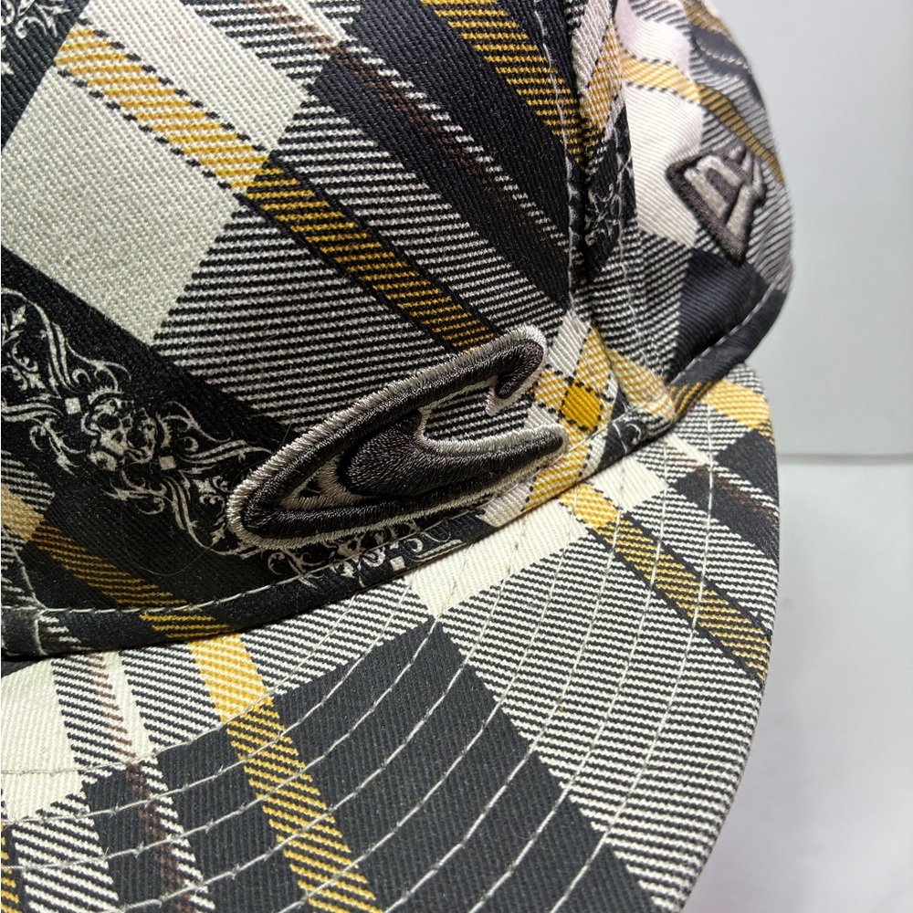 OAKLEY NEW ERA - RARE!! 59FIFTY PLAID Fitted Size 7 3/8 - Picture 6 of 14